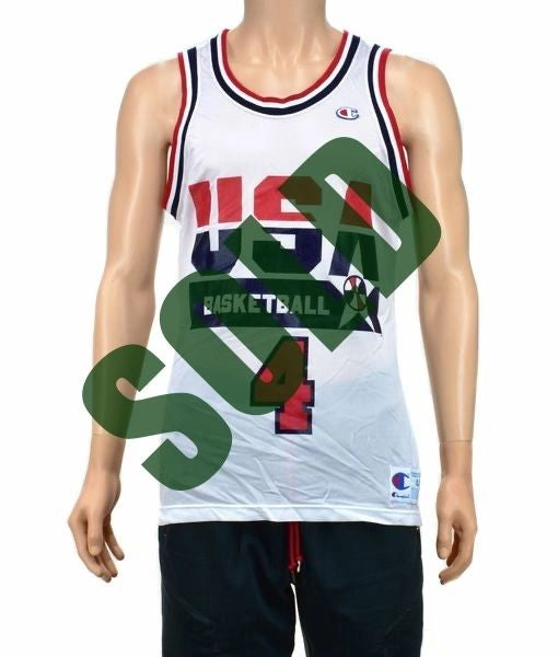 USA Dream Team Christian Laettner Champion Jersey Sz. 40