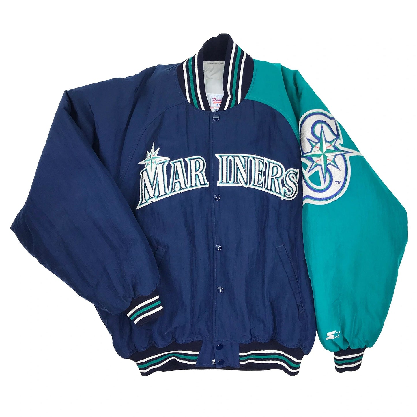 Seattle Mariners Starter Diamond Collection Coaches Jacket