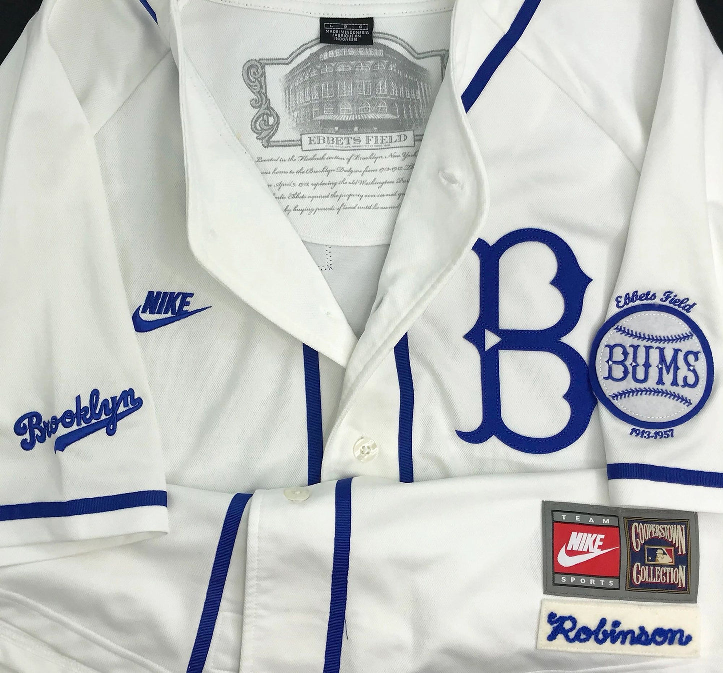 1/1 Brooklyn Dodgers Jackie Robinson Nike Jersey