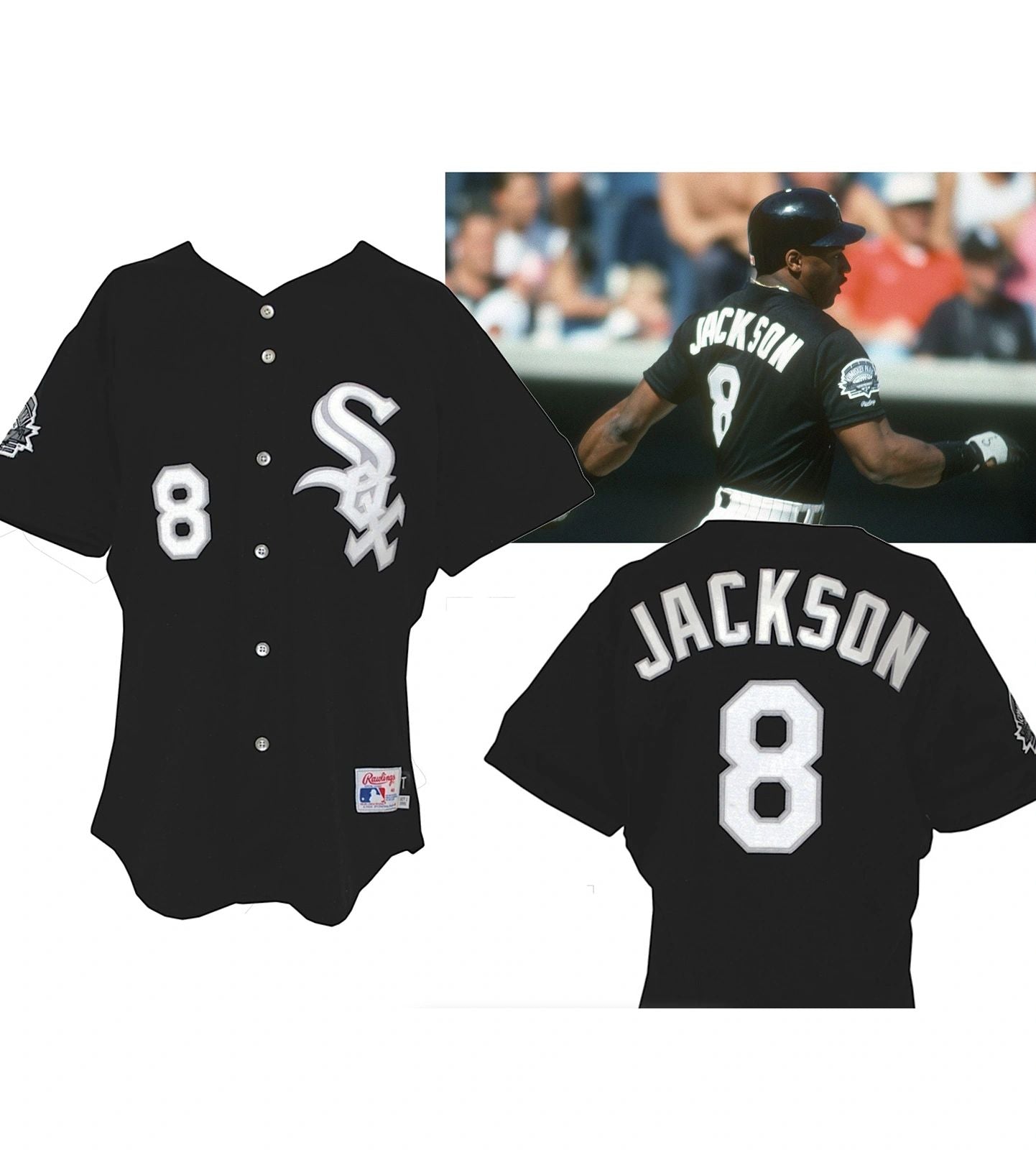 1/1 Chicago White Sox Authentic 1991 Michael Jordan Jersey