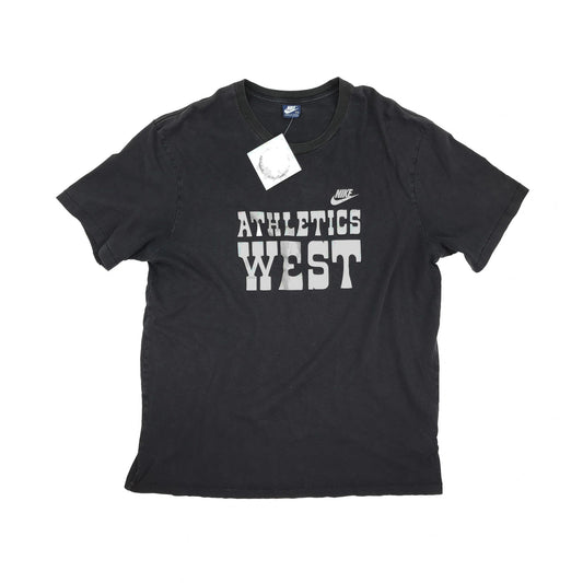 Nike Athletics West Faded Blue Tag T-Shirt Size XXL