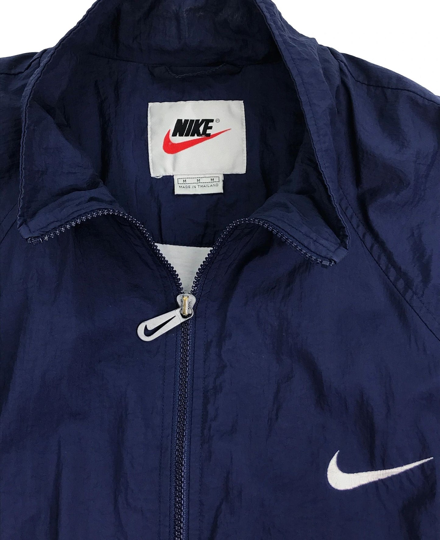Nike Cut & Sew Early 2000's Lined Windbreaker Jacket