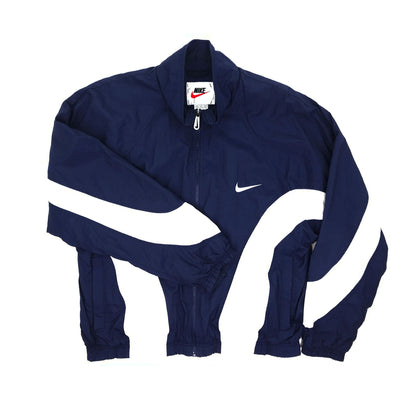 Nike Cut & Sew Early 2000's Lined Windbreaker Jacket