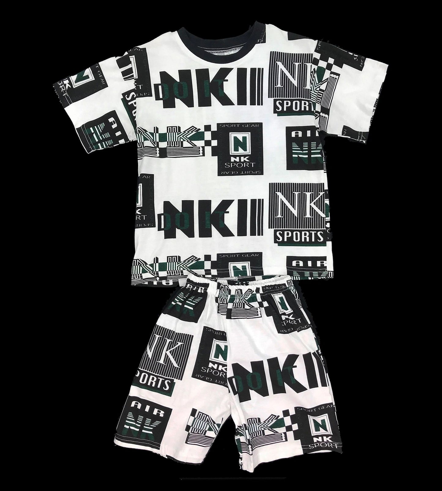 Nike Bootleg AOP T-shirt / Shorts Set Made in USA