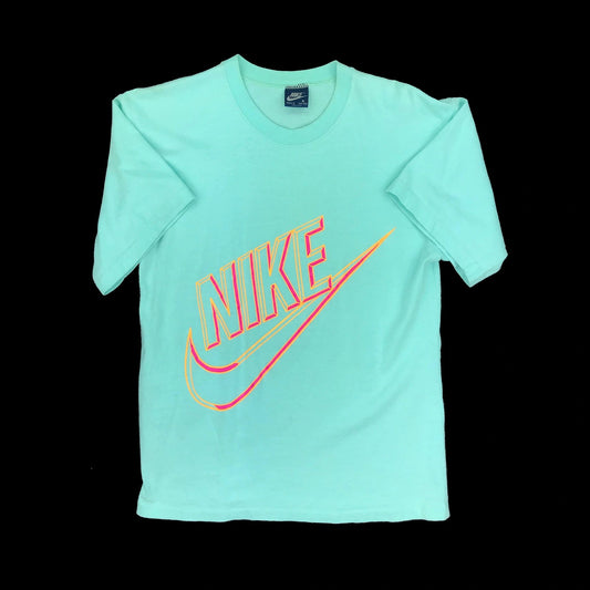 Nike Blue Tag Original 80s Big Logo T-Shirt