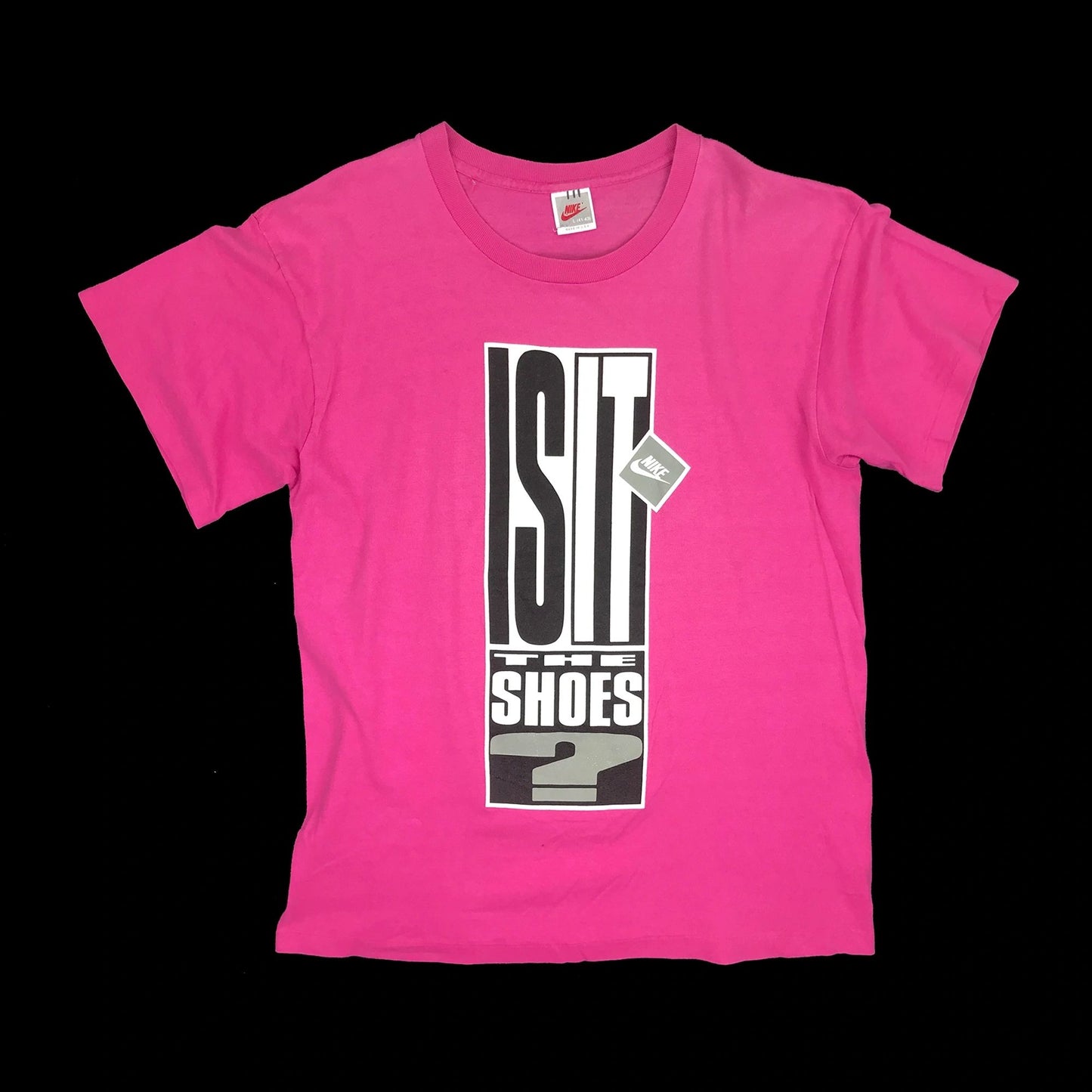 Nike Gray Tag Original "IS IT THE SHOES?" T-Shirt