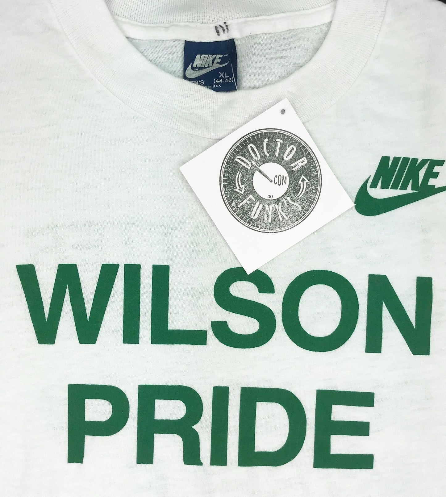 Nike Blue Tag Original 80s Double sided print T-Shirt