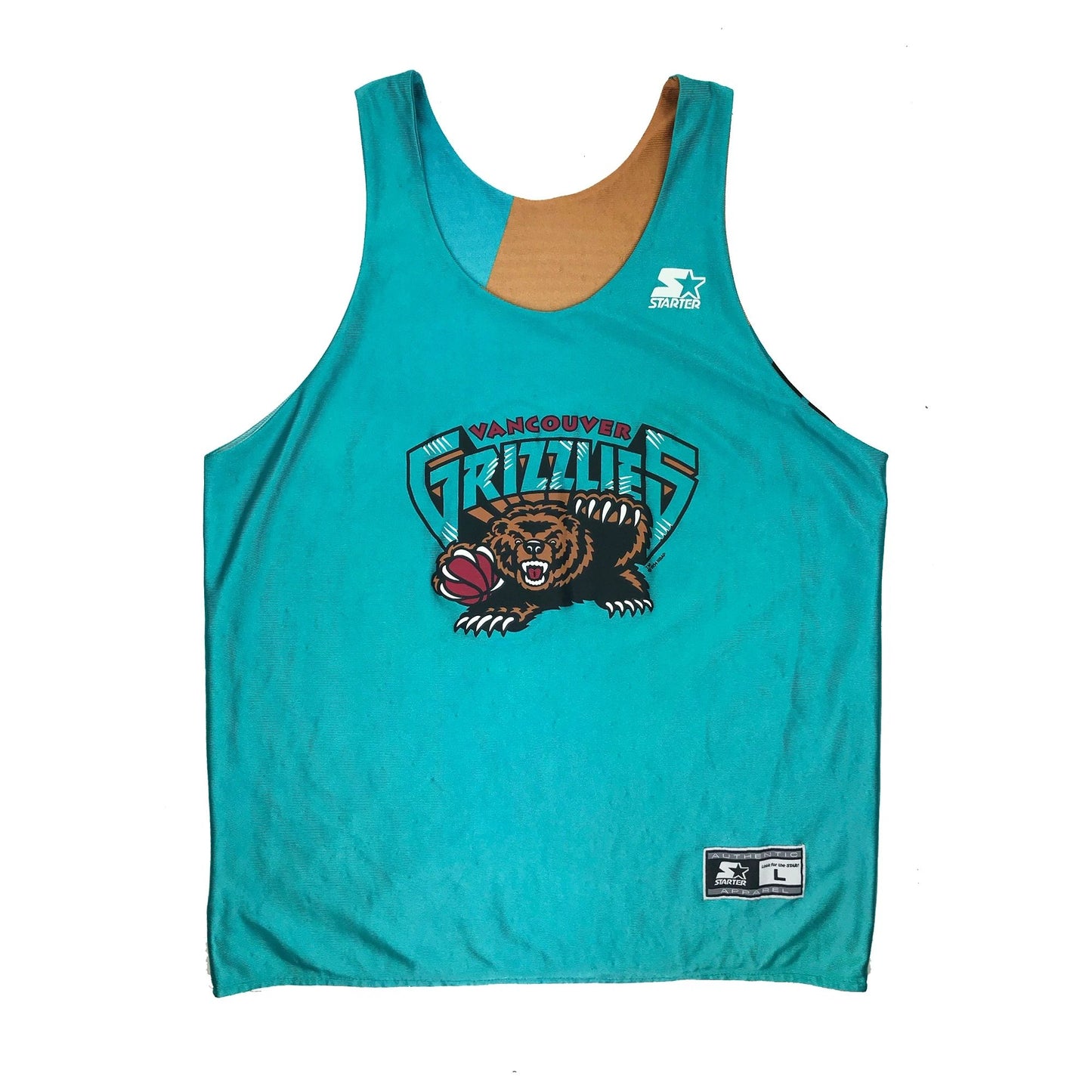 Vancouver Grizzlies Starter Reversible AOP Jersey