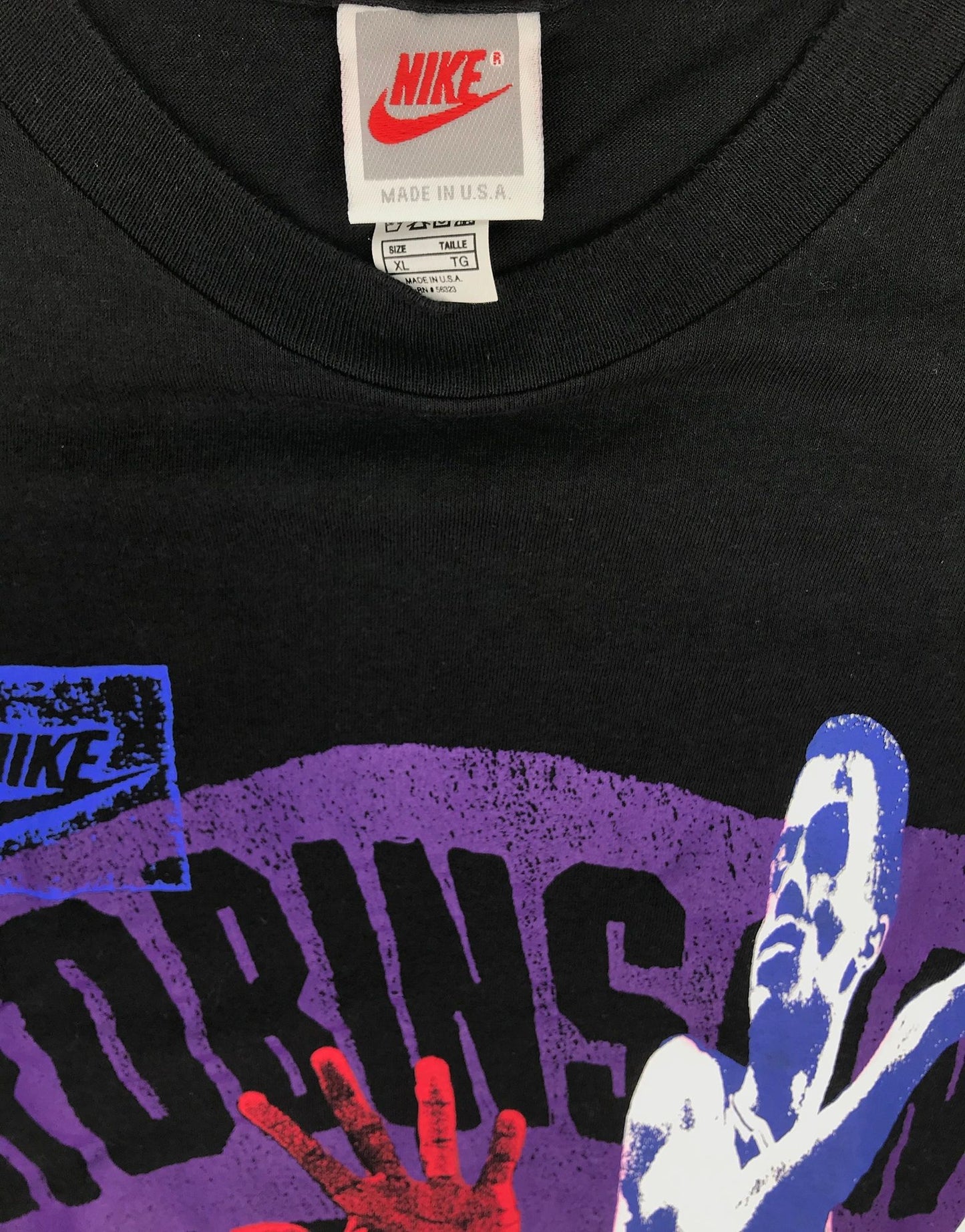 Nike Gray Tag David Robinson Single Stitch T-shirt NEW