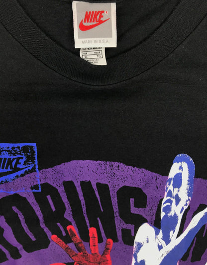 Nike Gray Tag David Robinson Single Stitch T-shirt NEW