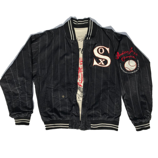 Chicago White Sox Reversible Mirage 1919 Pinstriped Jacket