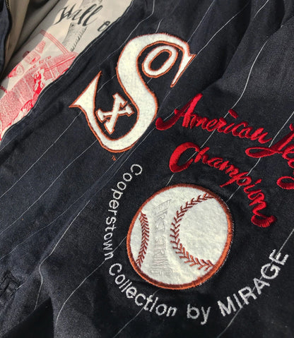 Chicago White Sox Reversible Mirage 1919 Pinstriped Jacket