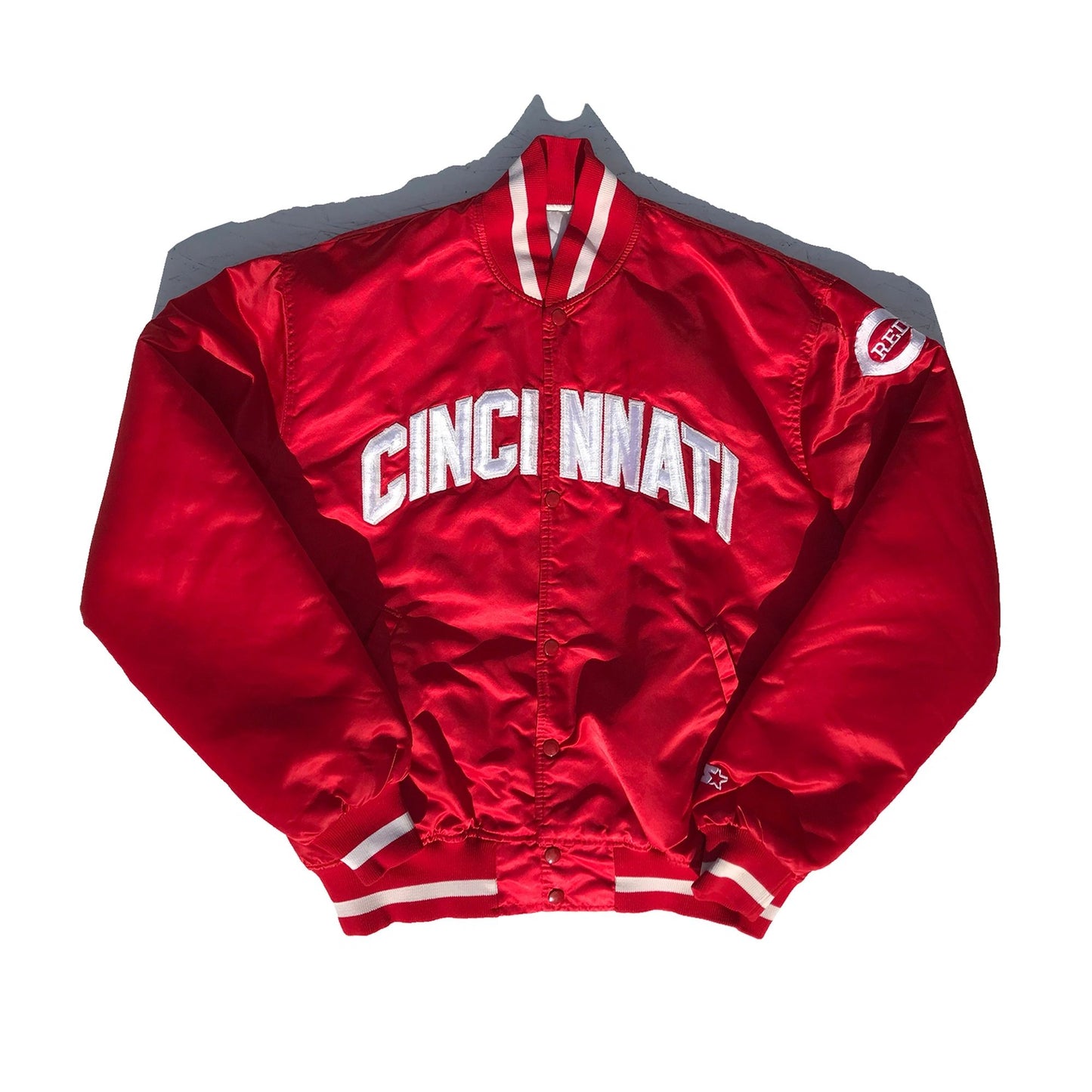 Cincinnati Reds Starter Coaches Dugout Jacket Size XL