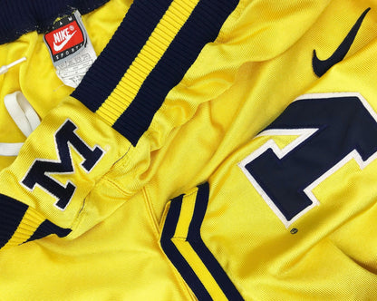 Michigan Wolverines Authentic Nike Chris Webber Fab 5 Set