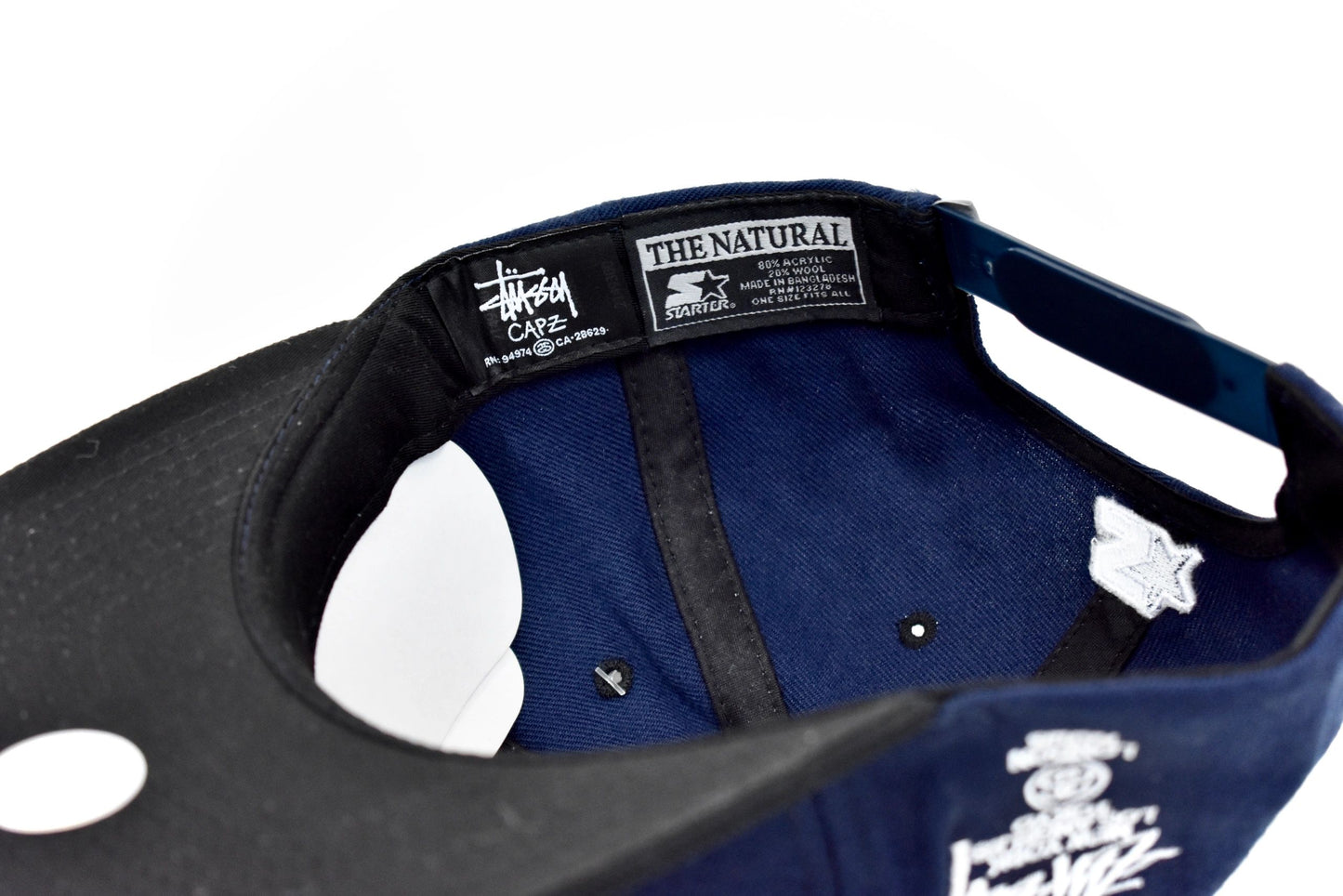 Stussy X Starter Chenille Logo Snap Back