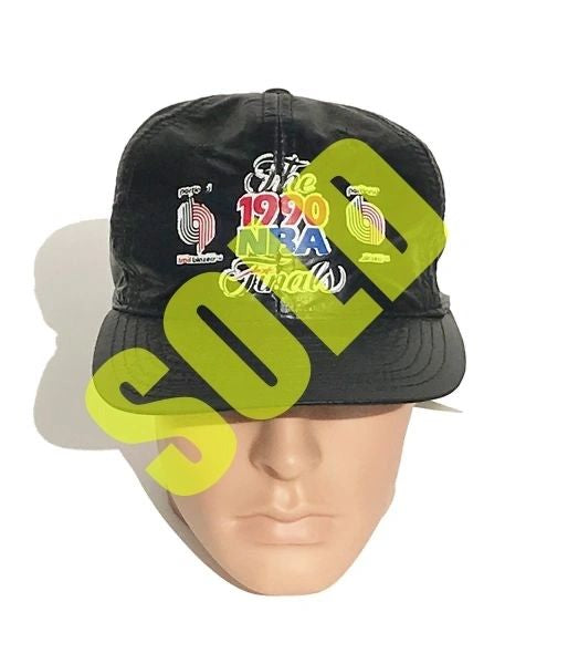 Portland Trailblazers 1990 NBA Finals Shiny Nylon Hat
