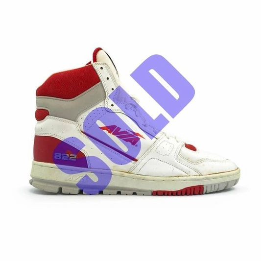 Original Avia 822 Bulls 1980's Basketball Shoes NEW Size 14