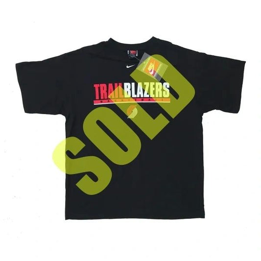 Portland Trailblazers Nike 2000's T-Shirt NEW Size Large