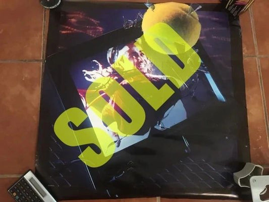 Nike Andre "Agassi T.V." Original Print Challenge Court Poster NEW