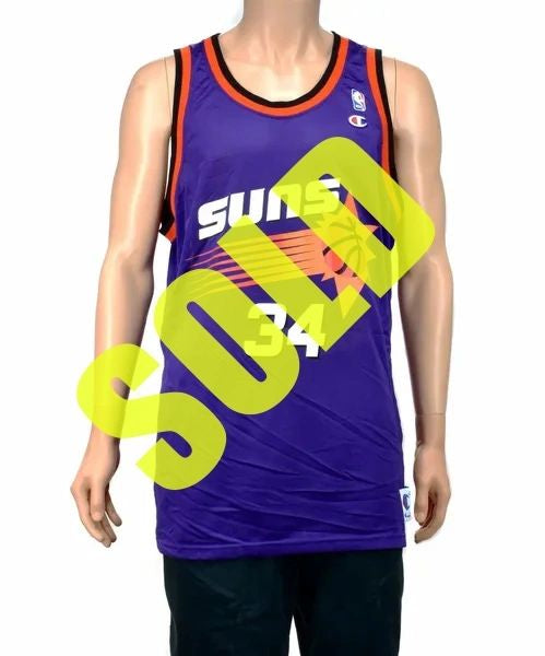 Phoenix Suns Charles Barkley Champion Jersey Size 48