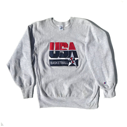 USA Bball Dream Team Olympics Champion Reverse Weave Sweatshirt