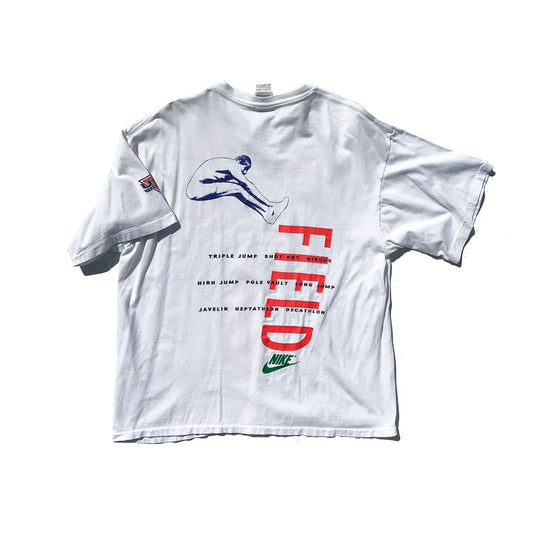 Nike USA Olympics 1992 TRACK & FIELD Gray Tag T-Shirt