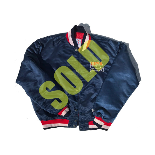 USA Basketball Dream Team Olympics 1992 Starter Jacket