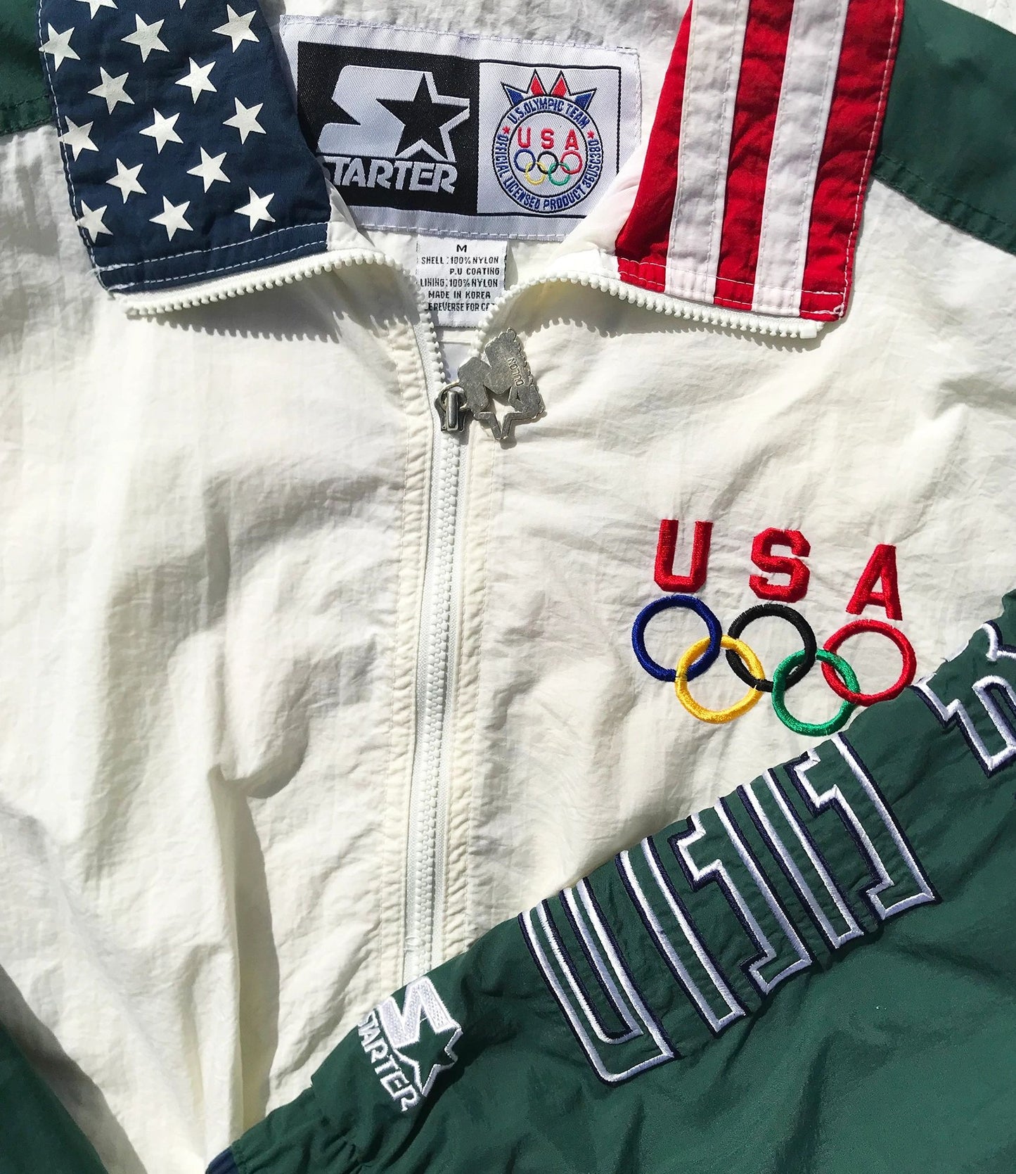 USA Olympics Official 90's Starter Warm-Up Jacket