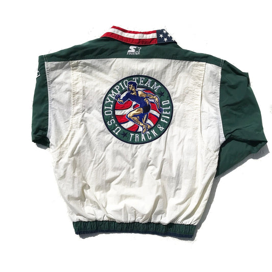 USA Olympics Official 90's Starter Warm-Up Jacket