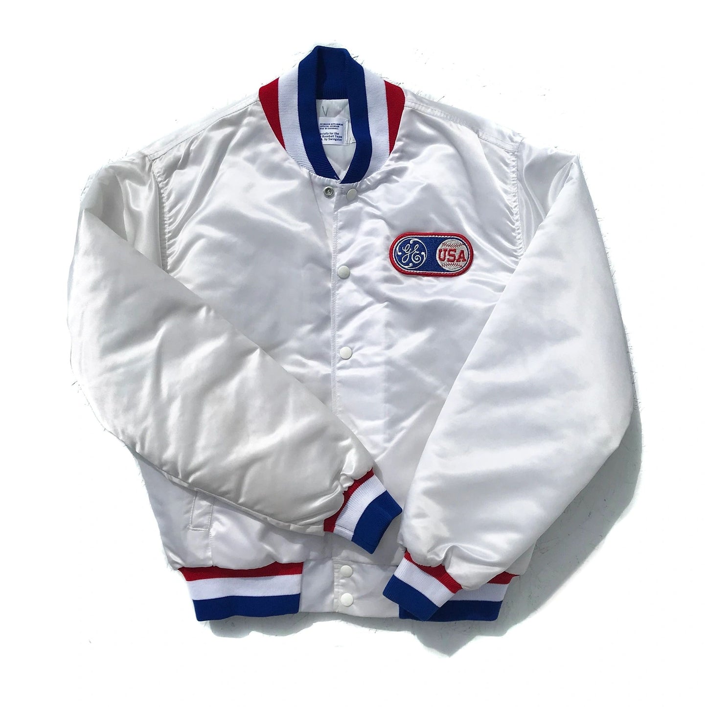 USA Olympics 1980s Official Baseball Dugout Jacket Mcgwire