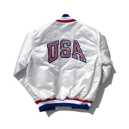 USA Olympics 1980s Official Baseball Dugout Jacket Mcgwire