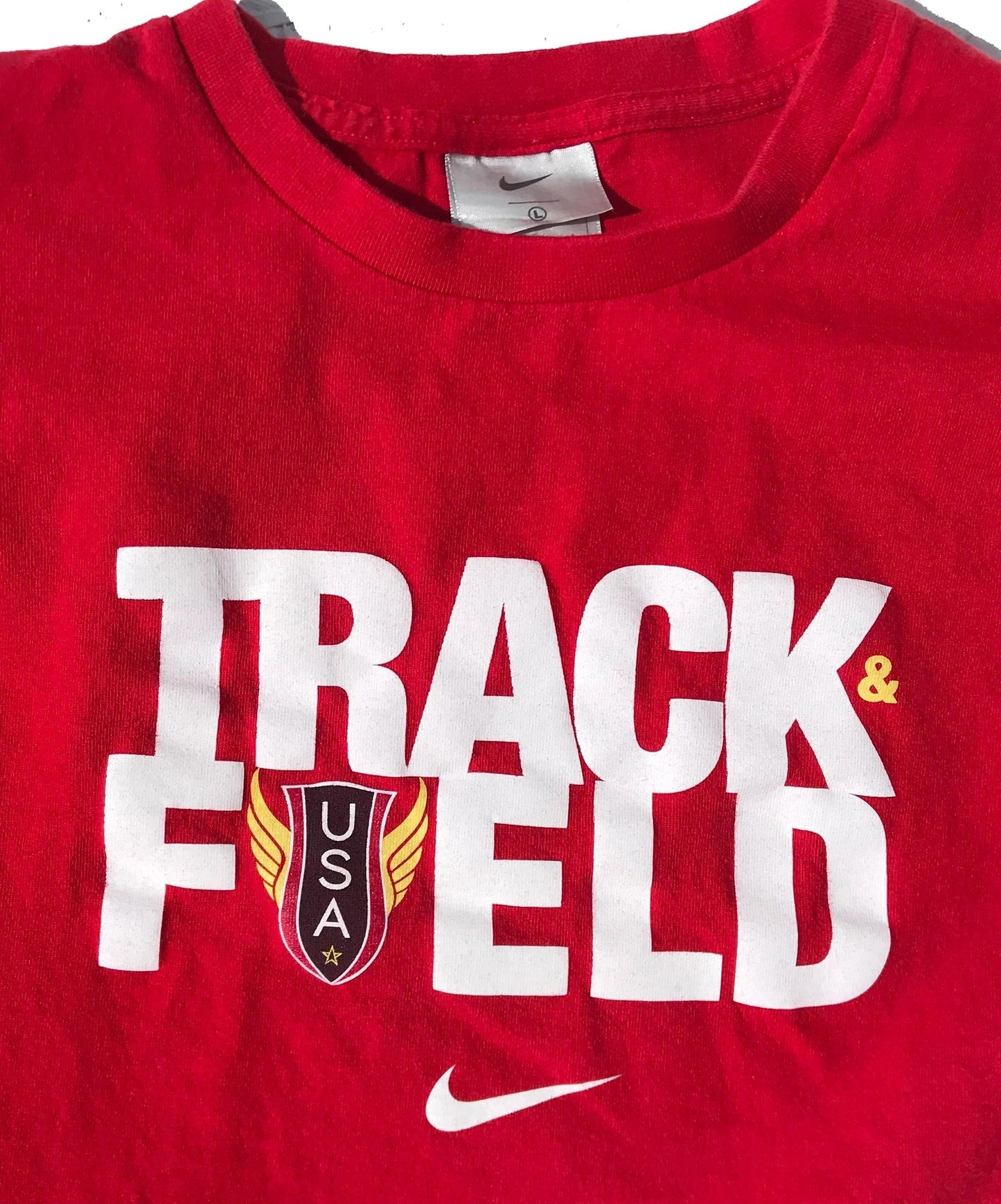 Nike USA Olympics 2000 Track & Field Athlete T-Shirt