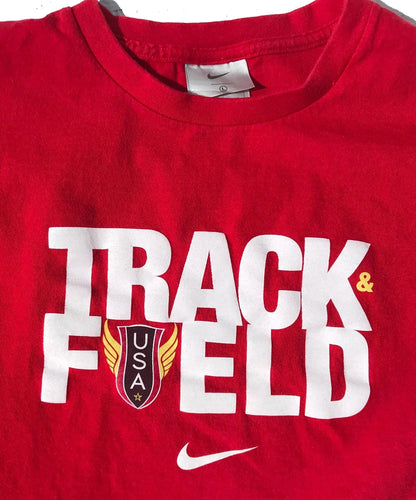 Nike USA Olympics 2000 Track & Field Athlete T-Shirt