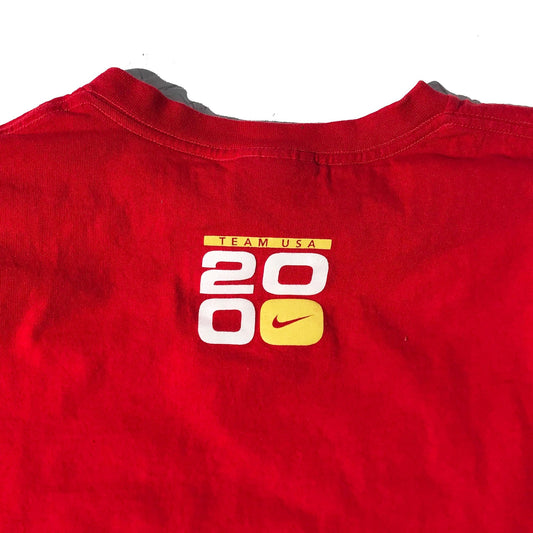Nike USA Olympics 2000 Track & Field Athlete T-Shirt