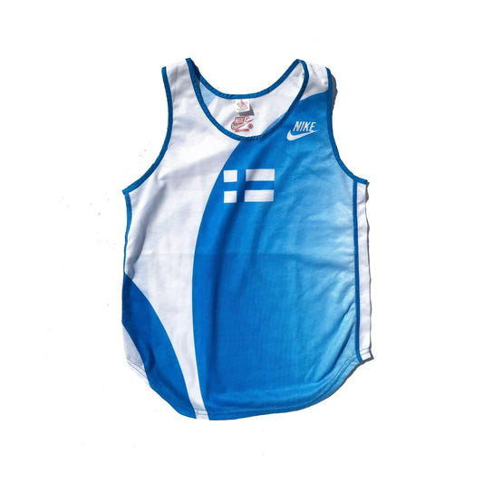 Nike Finland Olympics Lightweight Athlete Tank made in USA