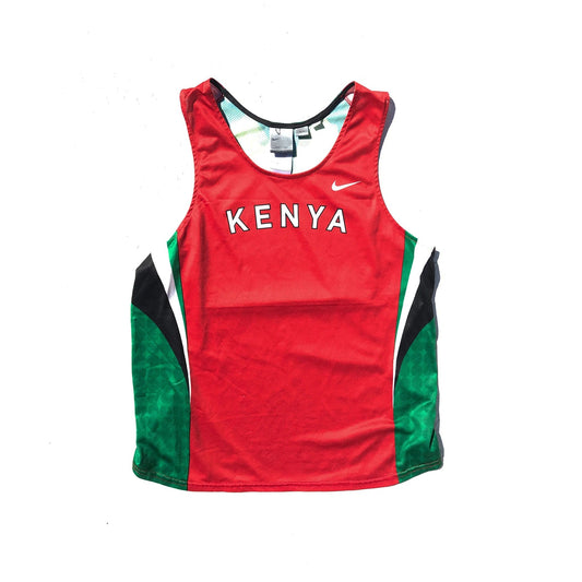 Nike Kenya Olympics Lightweight Athlete Tank Made in USA