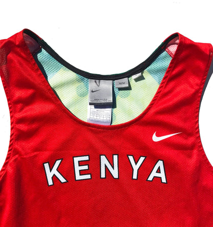 Nike Kenya Olympics Lightweight Athlete Tank Made in USA