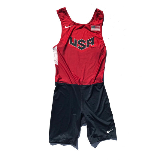 Nike Team USA Mens 2012 Olympics Team Speedsuit Singlet L