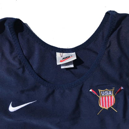 Nike Team USA 1996 Olympics Crew Team Spandex Singlet