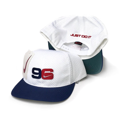 Nike USA Olympics 1996 Official Mesh Snapback Hat NEW