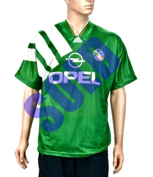 Adidas 1992 - 1994 Republic of Ireland FAI Soccer Jersey