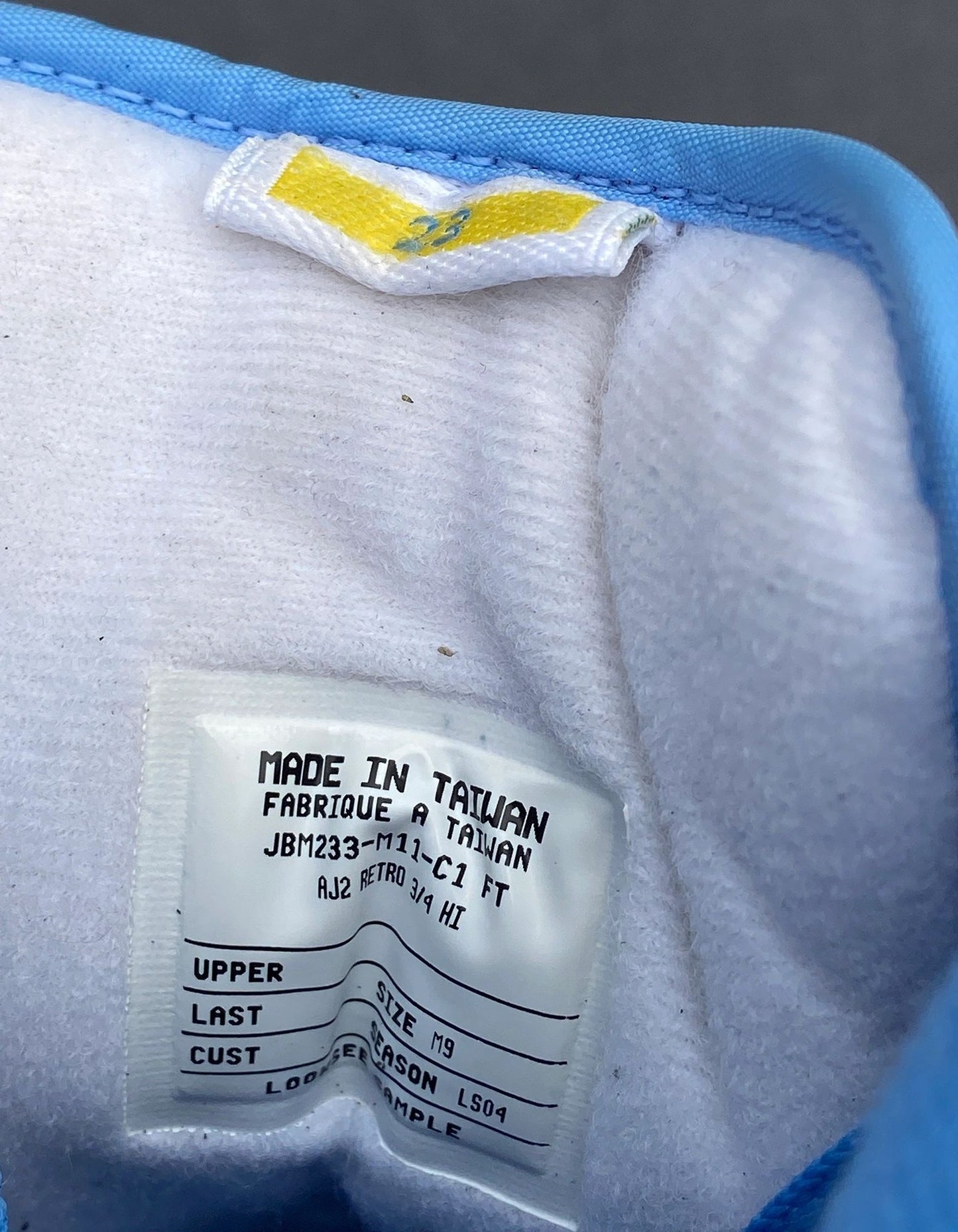 Nike Air Jordan 2 Retro 2004 Hi Melo Look See Sample