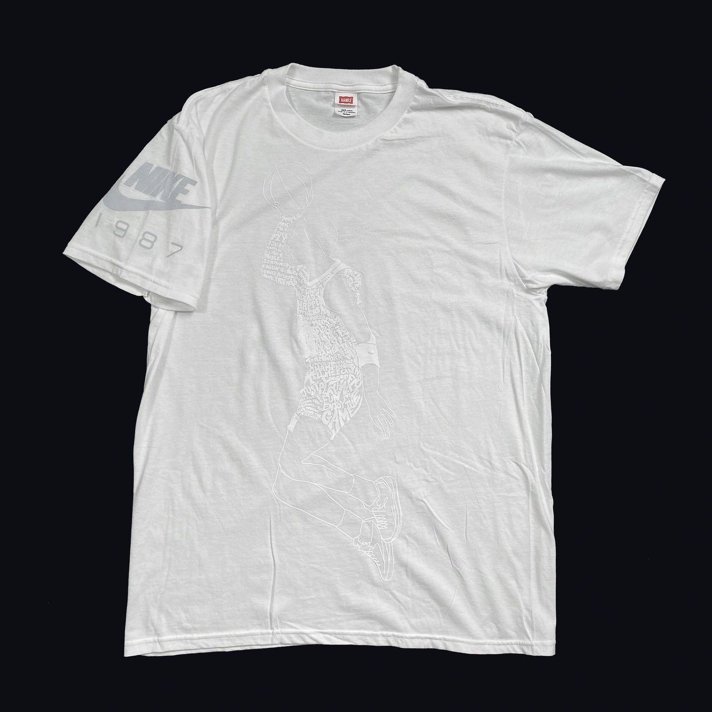 Nike Air Jordan 2 1987 Shoe Graphics Sample T-Shirt