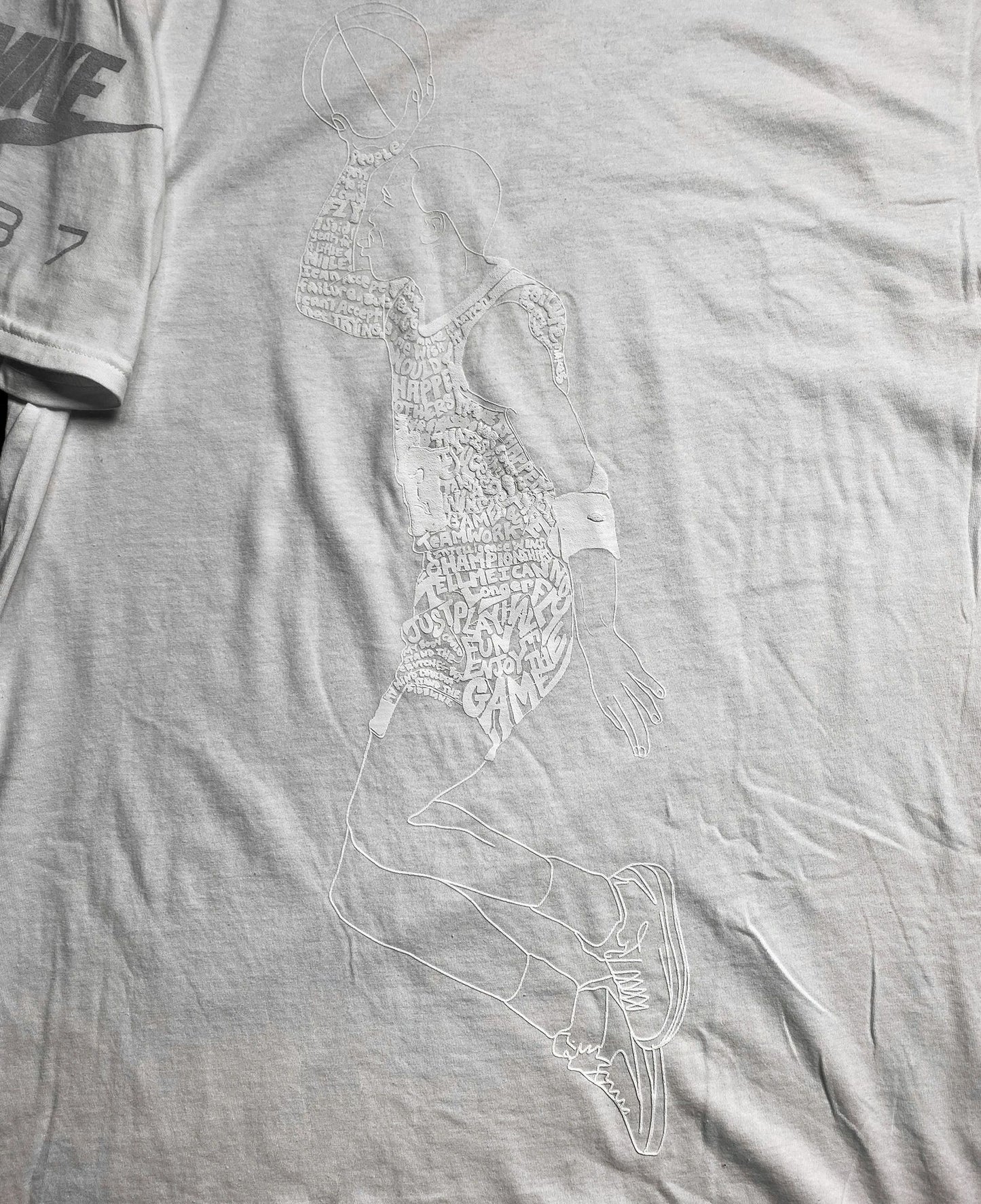 Nike Air Jordan 2 1987 Shoe Graphics Sample T-Shirt