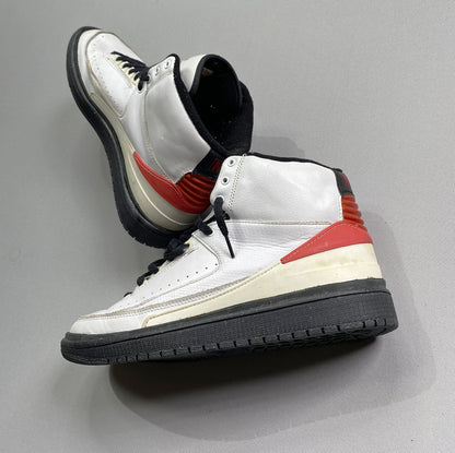 1/1 Nike Air Jordan 2 1995 Hi; Custom Sole Swapped AJ1