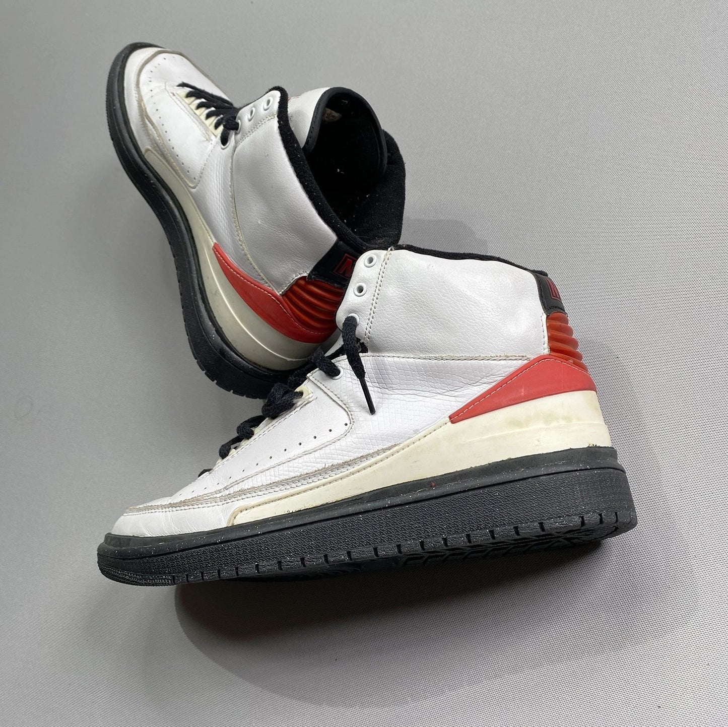 1/1 Nike Air Jordan 2 1995 Hi; Custom Sole Swapped AJ1