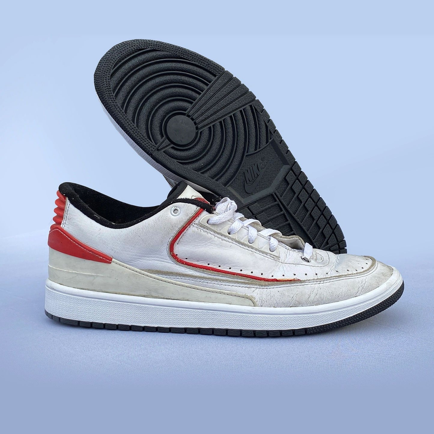 1/1 Nike Air Jordan 2 1995 Low; Custom Sole Swapped AJ1