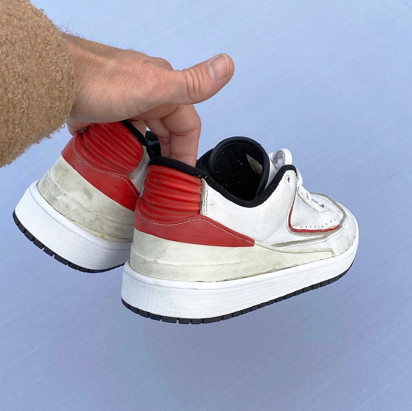 1/1 Nike Air Jordan 2 1995 Low; Custom Sole Swapped AJ1