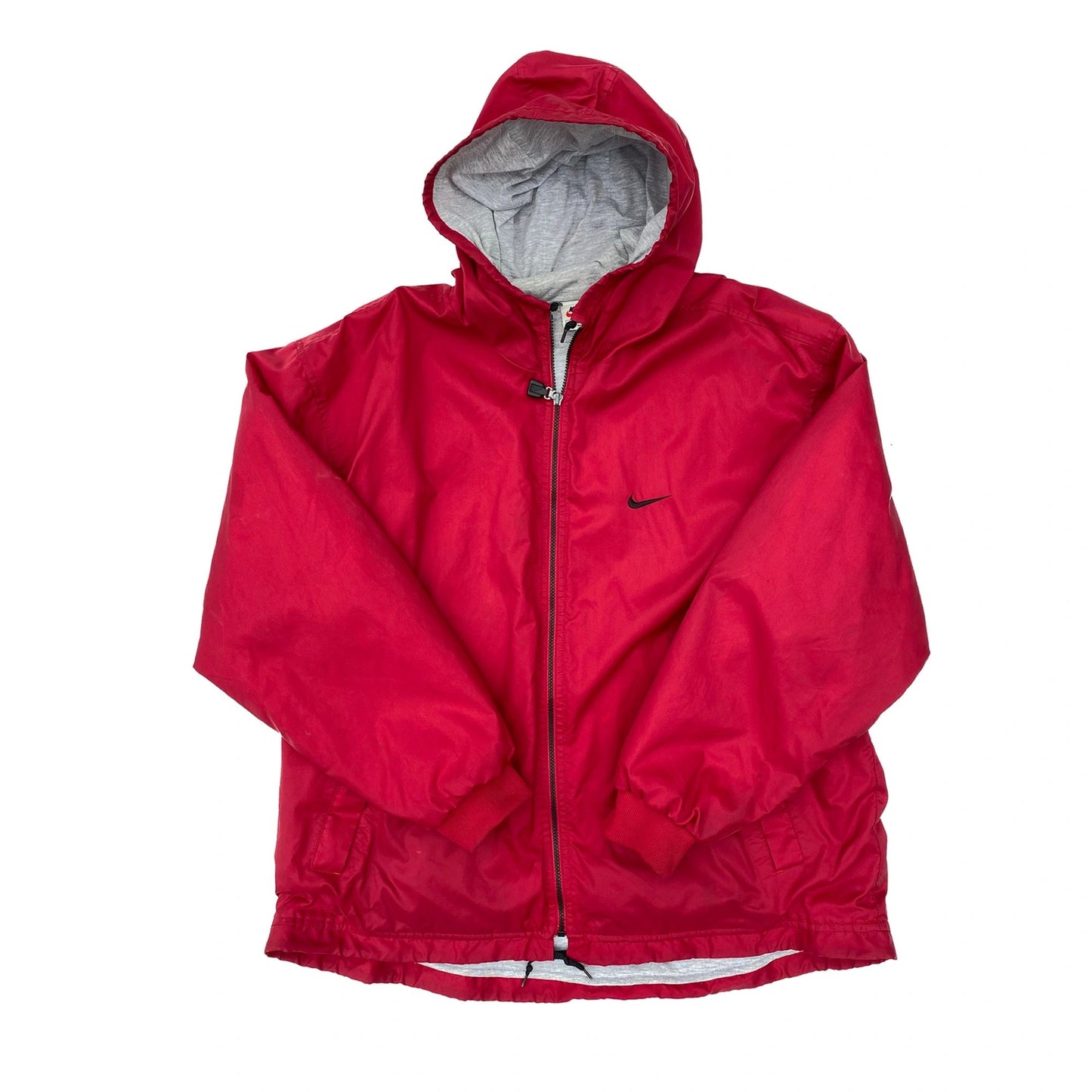Nike Late 90's Winter Lined Hooded Jacket Size Large