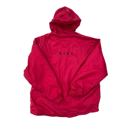 Nike Late 90's Winter Lined Hooded Jacket Size Large